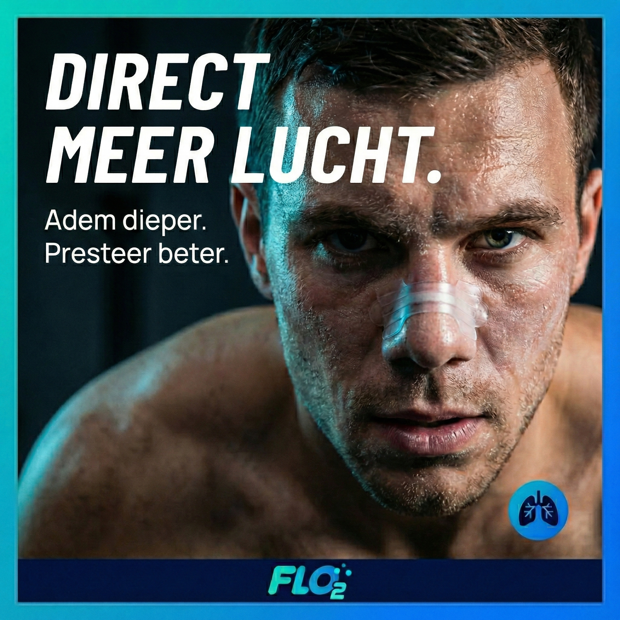 FLO2 Performance Pack – Transparante Neusstrips (30 Stuks)